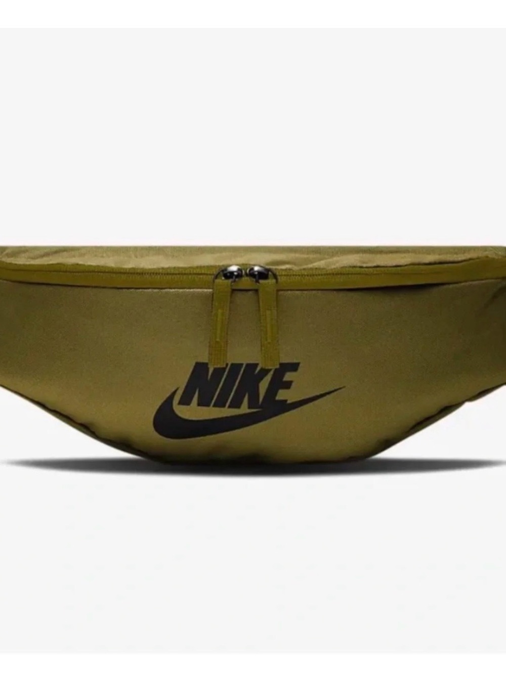 Nike Heritage Olive Green Waist Pack — Unisex Casual Fanny Pack